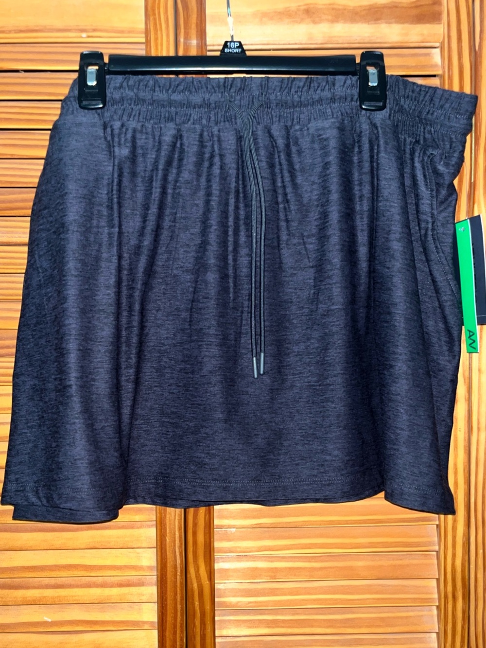 Athletic Works Black Soot Buttercore XXXL (22) Skort New with tags